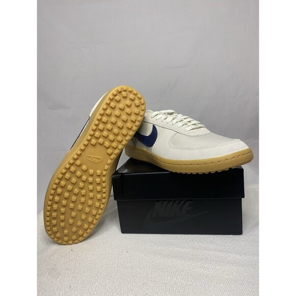Nike Field General 82 Pale Ivory Navy Gum Men’s 9.5 Retro Sneaker New - Picture 2 of 6